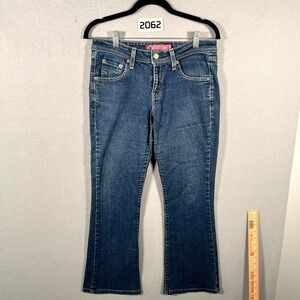 Y2K Levi's 518 Super Low Rise Bootcut Jeans Womens 7M Juniors h